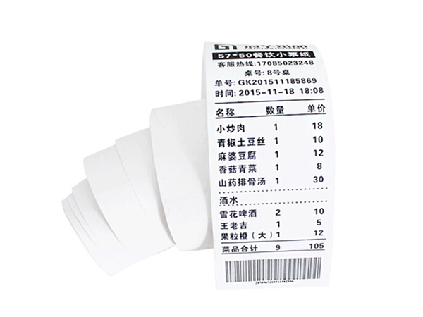 热敏收银纸显色差是什么原因？